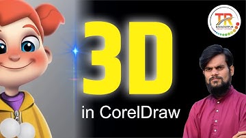 Make 3D design in Corel Draw || not for beginners || tr bahadurpur