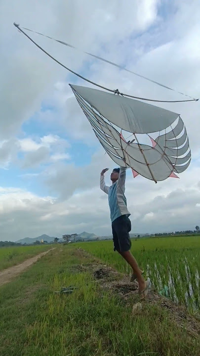 nerbangin layangan ram raman yang belum pernah mengudara dari 2024 berujung patah #layanglayang