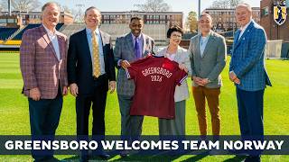 Team Norway Selects Greensboro as Team Base Camp for FIFA World Cup 2026