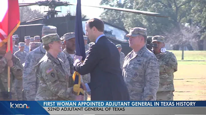First woman takes command of Texas Military Depart...