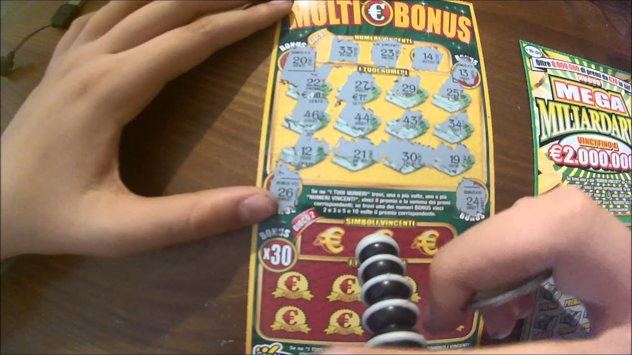 Gratta e Vinci: arriva “Multi Bonus”, nuovo biglietto da ...