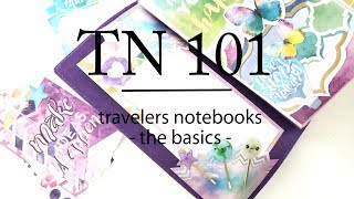 TN 101 : EVERYTHING you need to know to start planning in a Travelers Notebook!