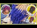 Watch Me Color Her Locs 👀| Color,Retwist&Style