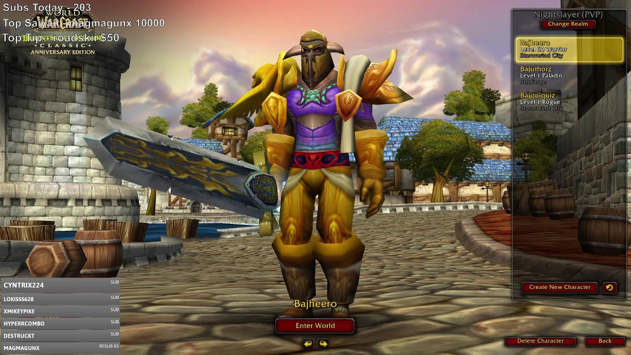 🔥TBC Pre-Patch: Bajheera Birthday BG Blasting🔥- World of Warcraft Classic