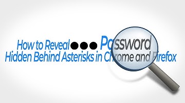 Show Password Hidden Behind Asterisks