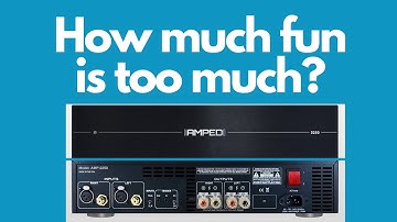 New AMPED AMERICA 2250 Power Amplifier | CEDIA 2023