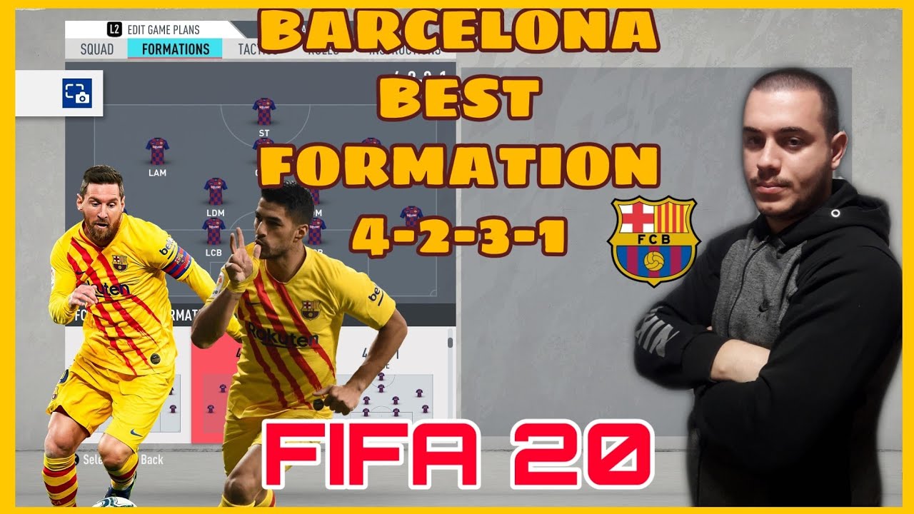 Best Formation Barcelona Fifa 20