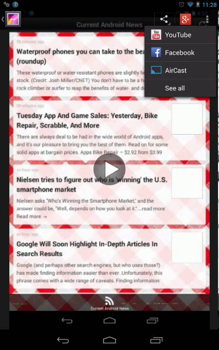 Testing Aircast with Cheapcast on an Android HDMI