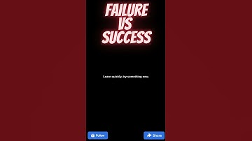 Focus and Fail Fast: A Motivational Video to Embrace Challenges and Grow!