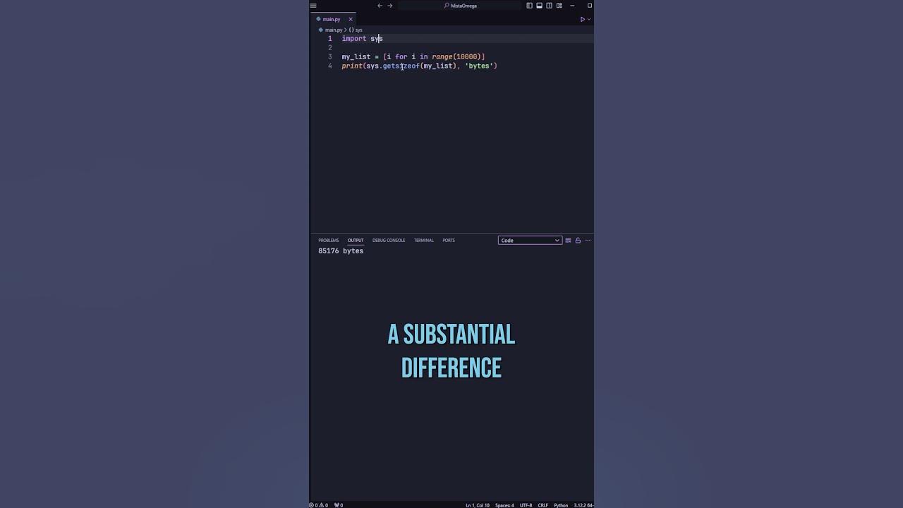 Try THIS Crazy Python TRICK!! #coding #programming #python #coder # ...