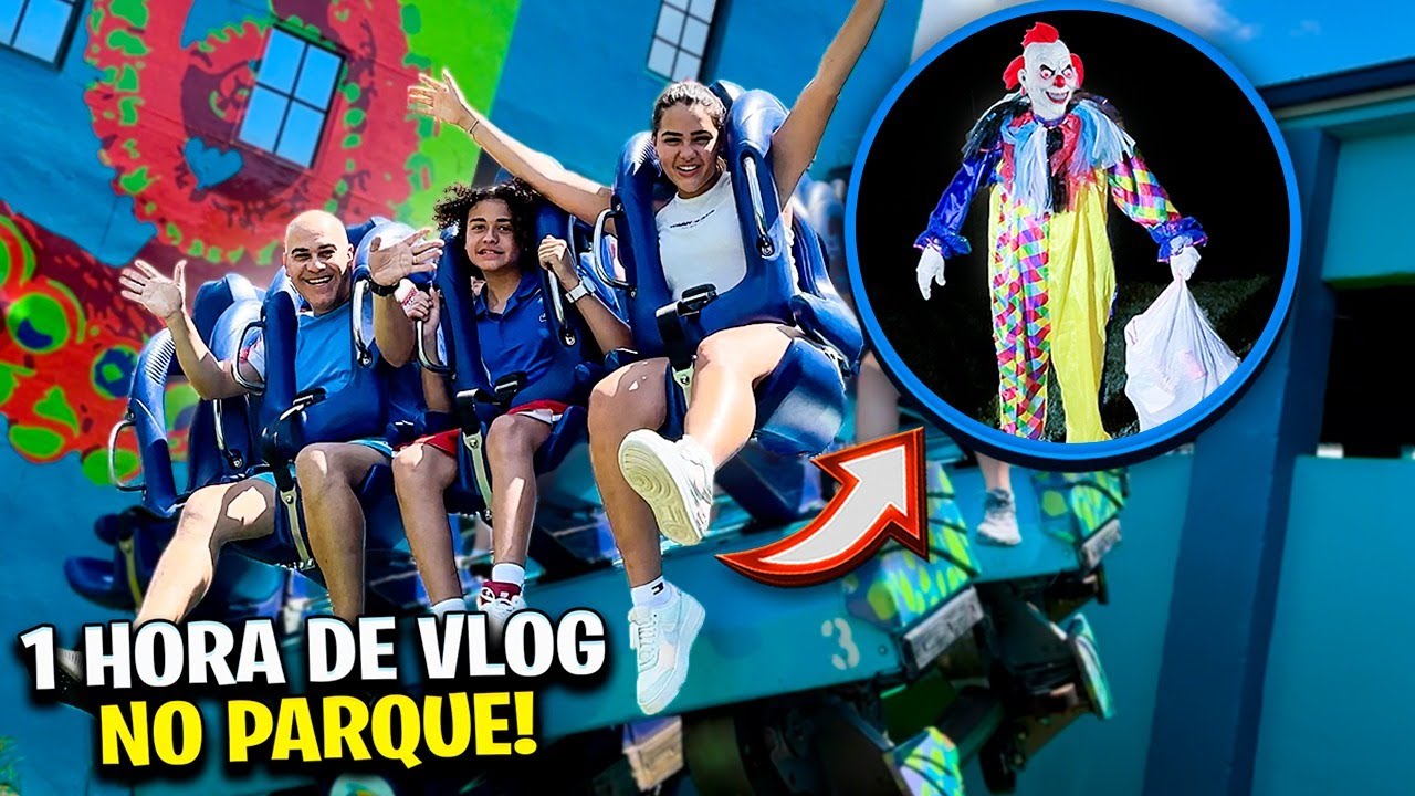 PASSAMOS O DIA INTEIRO NO PARQUE E ALGO ESTRANHO ACONTECEU - VÍDEO DE 1 HORA !