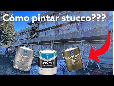 Video: ¿Qué pintura para estuco?