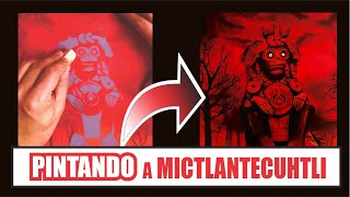 Mictlantecuhtli, pintura e historia.