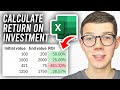 How To Calculate Return On Investment In Excel - Full Guide