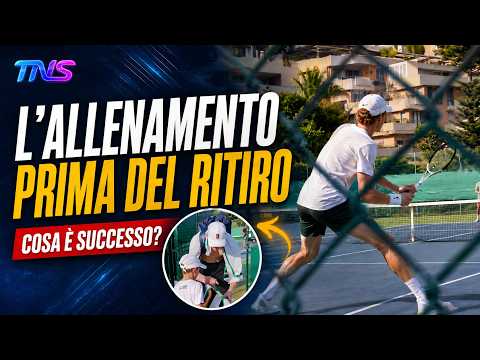 Video SINNER, LALLENAMENTO PRIMA DEL RITIRO DAGLI US OPEN: ECCO COSA È SUCCESSO DAVVERO..