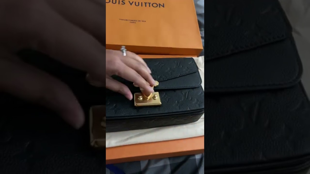 Louis Vuitton Marceau Bag black in 2023  Chain bags, Large wallet,  Affordable bag