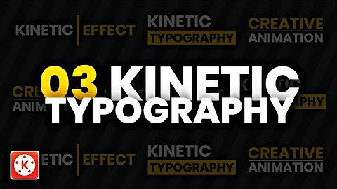 😎 3 Cool Kinetic Text Effects for YouTubers in Kinemaster | Tech Share Tamil