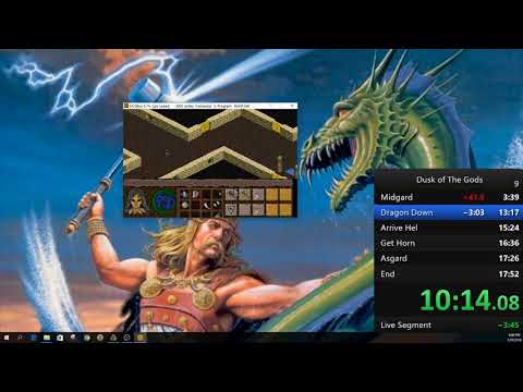 Dusk of The Gods World Record Speedrun 16 Minutes Complete Classic RPG