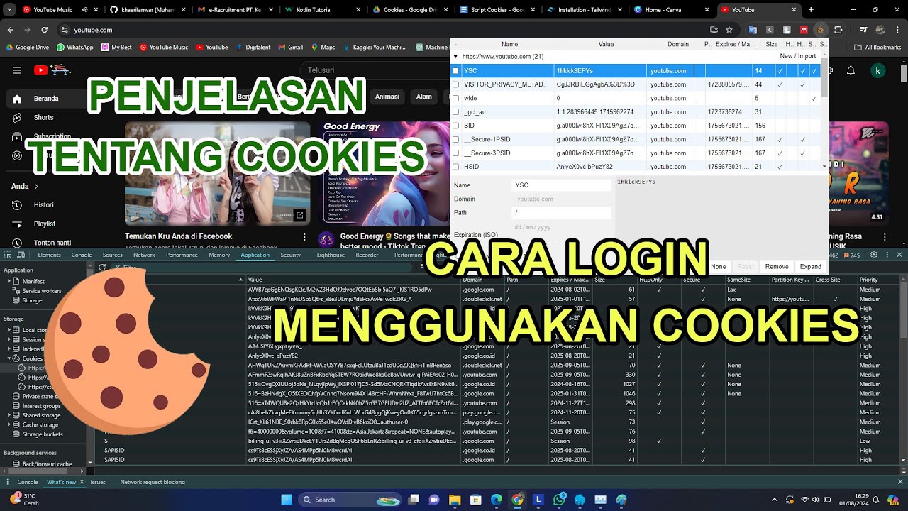 LOGIN AKUN ORANG LAIN TANPA EMAIL DAN PASSWORD PAKAI COOKIES ‼️