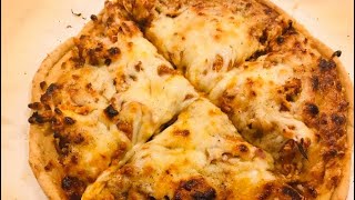 Homemade Perfect WholeWheat Chicken Pizza from Scratch| Easy Pizza recipe| Pizza Sauce recipe