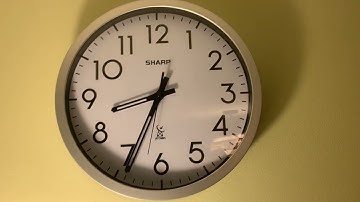SHARP Atomic Analog Wall Clock Review