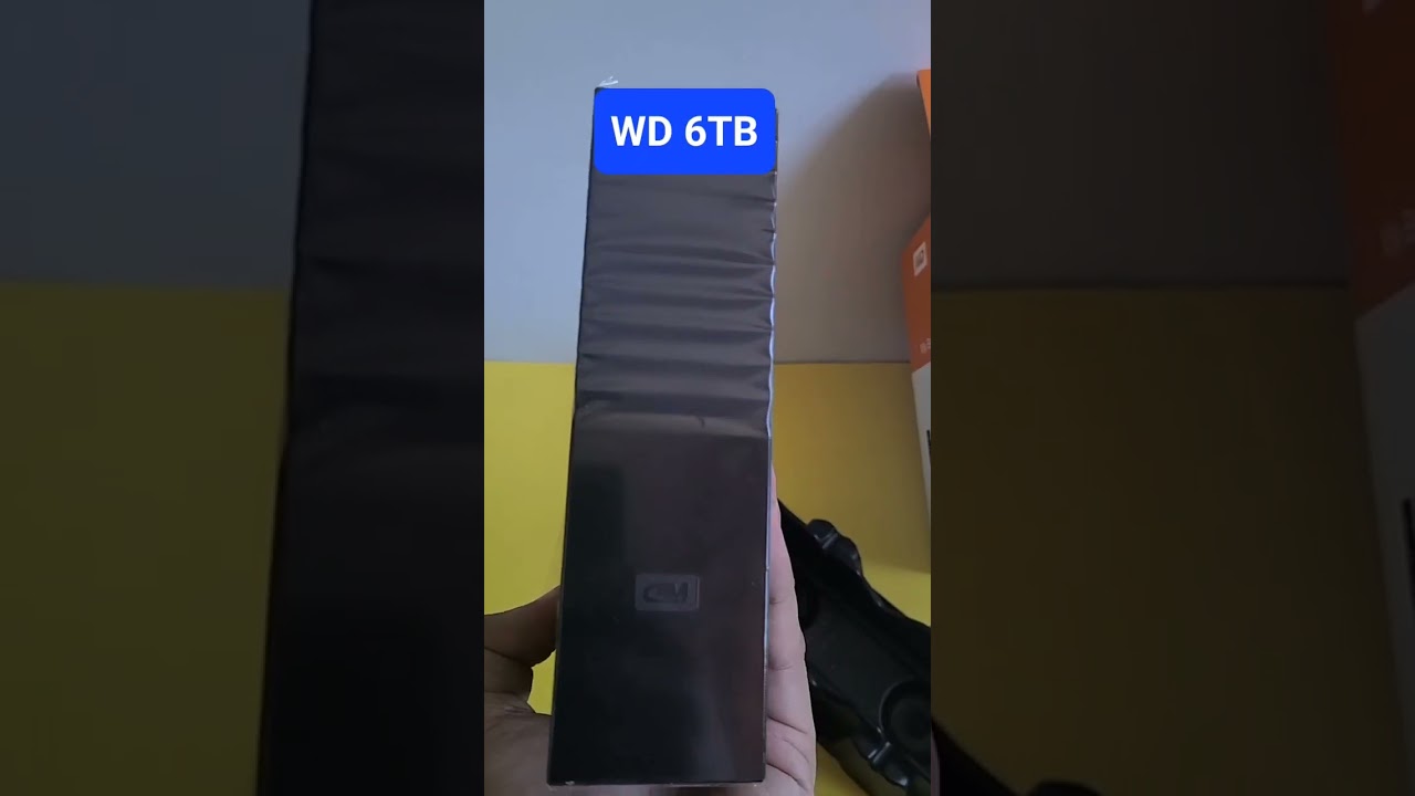 This Is a Western Digital 6tb My Book Desktop External Hard Drive