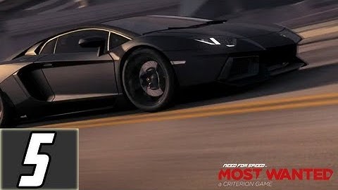 Need For Speed Most Wanted 2012 Part 5 Walkthrough Lets Play Gameplay [HD] Xbox360/PS3/PC/Vita/Wiiu