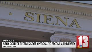 Siena College gets approval to become Siena University
