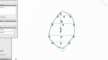 Kinky SolidWorks Spline