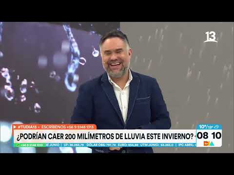 ¿Por que las lluvias no quieren llegar a Santiago? Tu Día, Canal 13