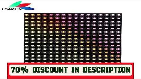A must-have product! 1~5Pcs WS2812B RGB Digital LED Panel Individually Addressable Light Strip WS2