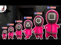 Squid game workers vs Squid game doll 오징어 게임 ► funny horror animation granny (moments)