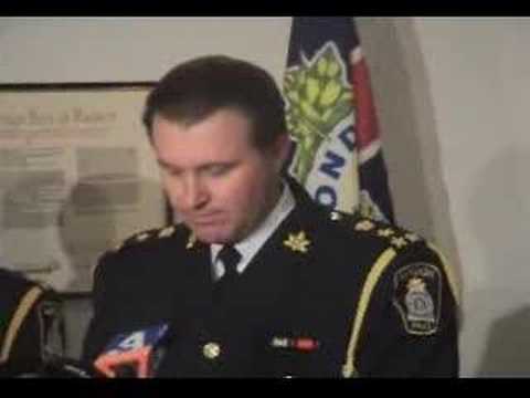 News Conference after cop-on-cop murder-suicide