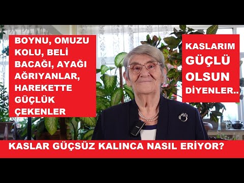 KASLAR GÜÇSÜZ KALINCA NASIL ERİYOR? BOYNU, OMUZU, KOLU, BELİ, BACAĞI, AYAĞI AĞRIYANLAR, HAREKETTE...