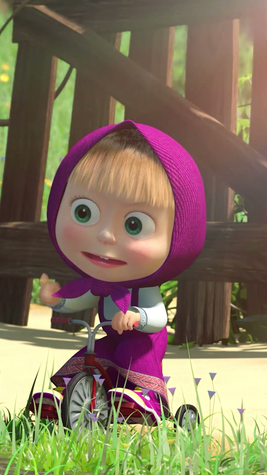Time Machine ⏳? #SabreToothedBear #MashaAndTheBear #Shorts #cartoonforkids #kids