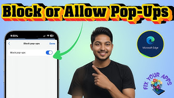 How To Block or Allow Pop-Ups in Microsoft Edge on iPhone