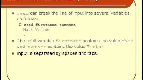 02. Unix Shell Scripting Tutorial - Your First Shell Script (Part 2)