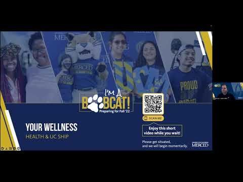 I'm A Bobcat - Health Webinar | UC Merced | Health & UC Ship