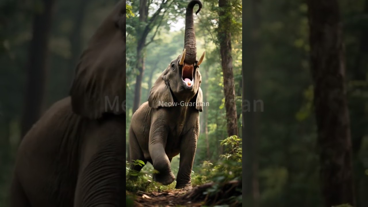 Kitten's Christmas Miracle: An Elephant's Heartwarming Surprise