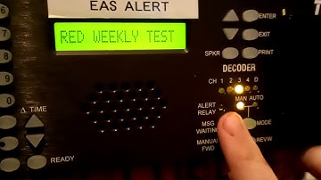 TFT EAS 911: Relaying a random RWT (1/25/20)(EAS #250)