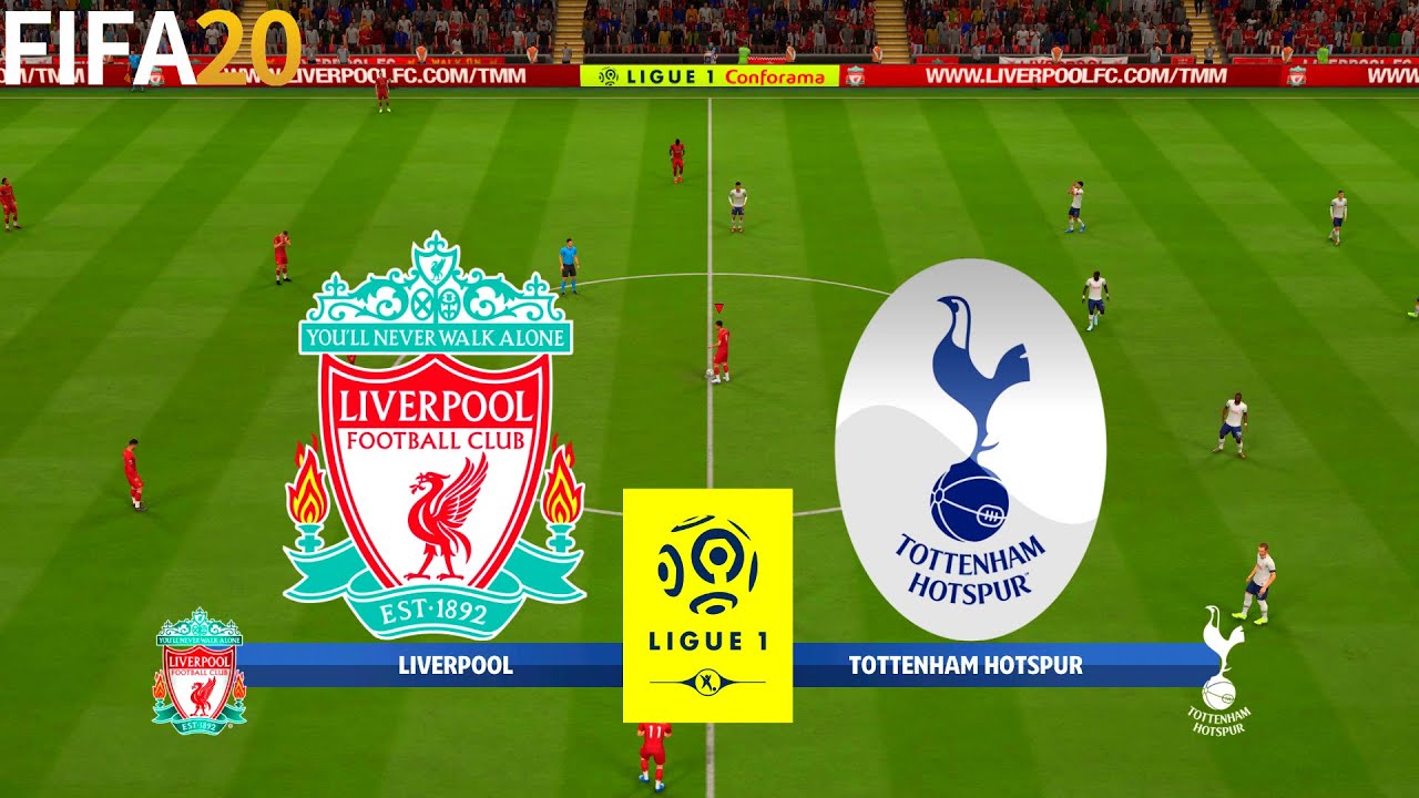 FIFA 20 | Liverpool vs Tottenham Hotspur - Super Ligue 1 - Full Match