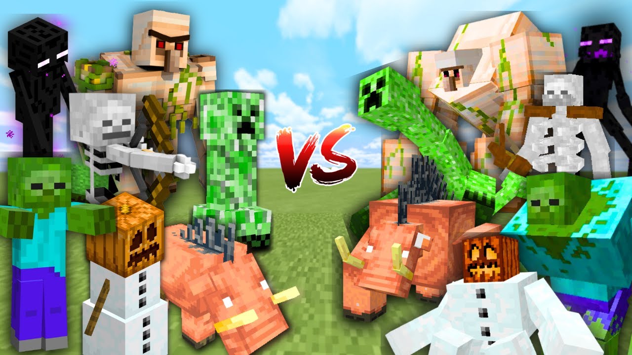 NEW MUTANT MOBS TOURNAMENT | Minecraft Mob Battle