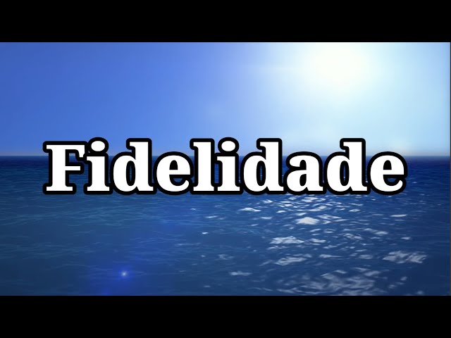 FIDELIDADE - Danielle Cristina - PLAYBACK COM LETRA 🎙️ 