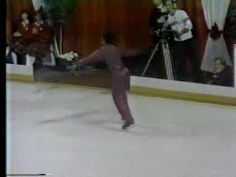 Bobby Beauchamp (USA) - 1982 Skate Canada Internat...