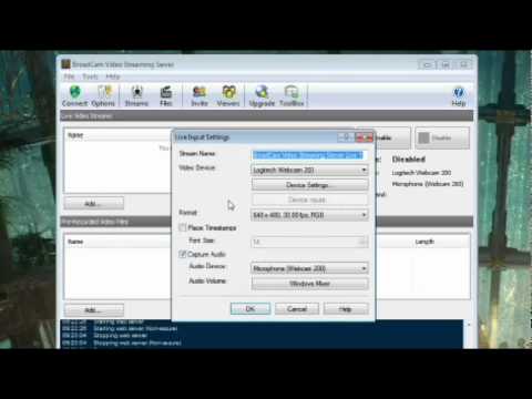 BroadCam Video Streaming Server Software | Tutorial