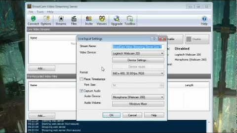 BroadCam Video Streaming Server Software | Tutorial