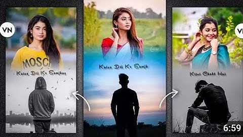 trending double layer video editing in vn app | double roll video kaise banaen | vn app editing