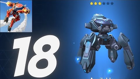 Mech Arena - Gameplay Walkthrough Part 18 - Arachnos New Mech ( Android, iOS )