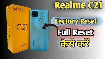 How To Hard Reset in Realme C21 | Realme C21 को Factory Reset कैसे करें | AksTech4u