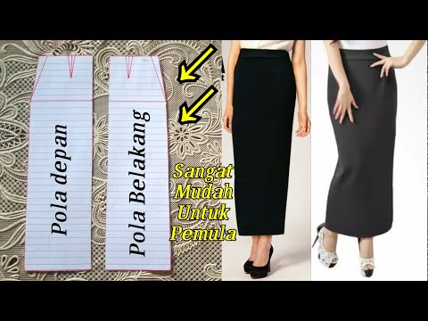 Video: Cara Membuat Rok Maxi (dengan Gambar)